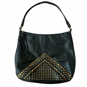 The Sak Indio Leather Studded Shoulder Bag